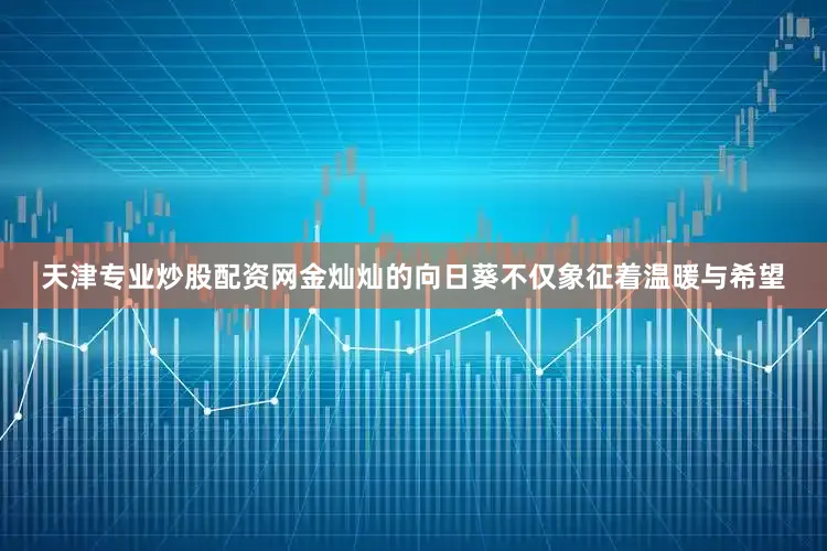 天津专业炒股配资网金灿灿的向日葵不仅象征着温暖与希望