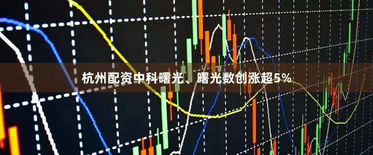 杭州配资中科曙光、曙光数创涨超5%