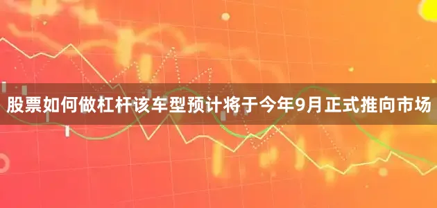 股票如何做杠杆该车型预计将于今年9月正式推向市场